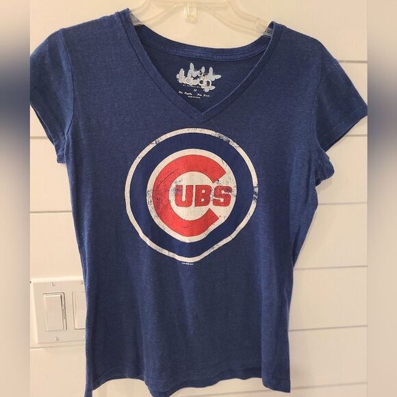 Vibrant Blue Short Sleeve Tee with Breathable Fabric - Picture 1 of 4